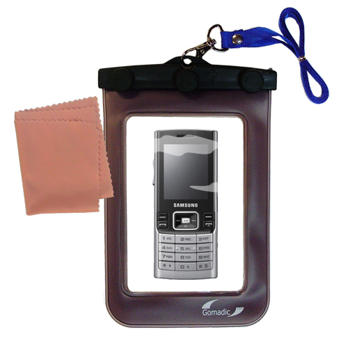 Waterproof Case compatible with the Samsung SGH-M200 to use underwater