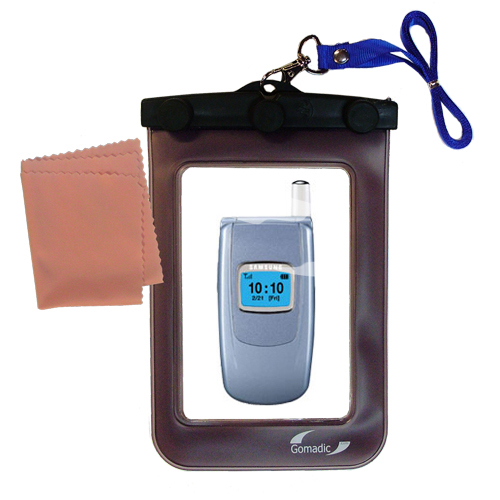 Waterproof Case compatible with the Samsung SGH-S500 to use underwater
