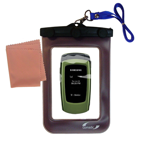 Waterproof Case compatible with the Samsung SGH-T109 to use underwater