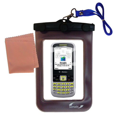 Waterproof Case compatible with the Samsung SGH-T349 to use underwater