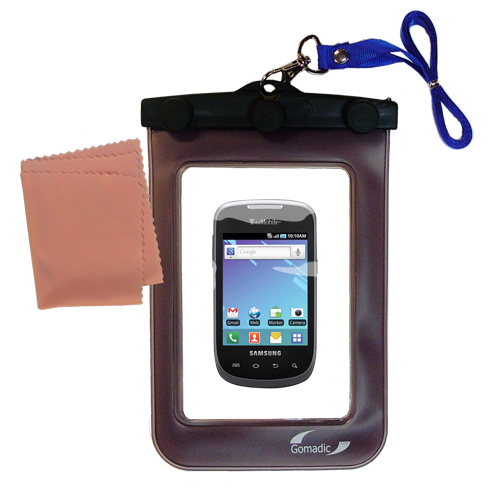 Waterproof Case compatible with the Samsung SGH-T499 to use underwater