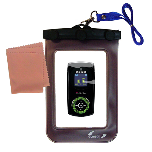 Waterproof Case compatible with the Samsung SGH-T539 to use underwater