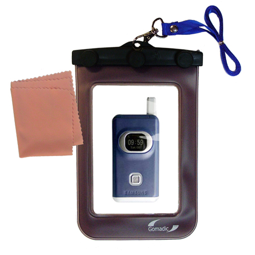 Waterproof Case compatible with the Samsung SGH-X400 X426 X427 X430 X450 to use underwater