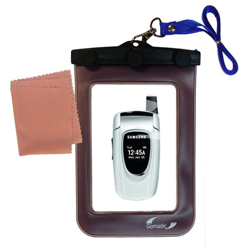 Waterproof Case compatible with the Samsung SGH-X496 to use underwater