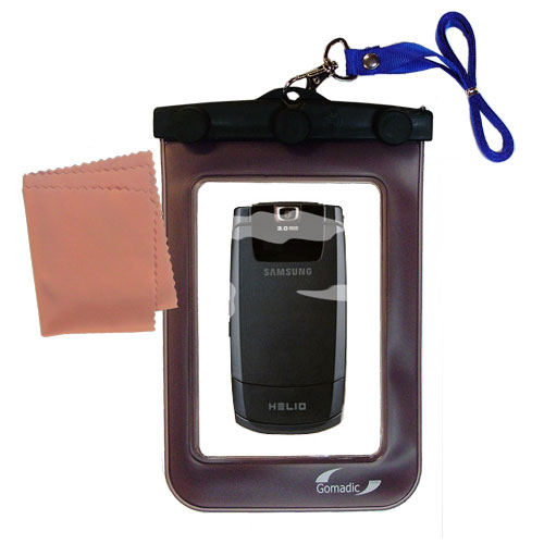 Waterproof Case compatible with the Samsung SPH-A513 to use underwater