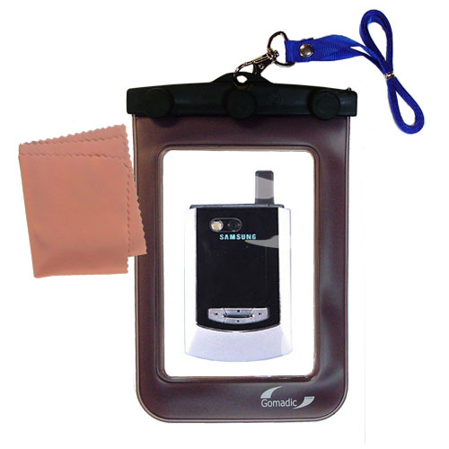 Waterproof Case compatible with the Samsung SPH-i550 to use underwater