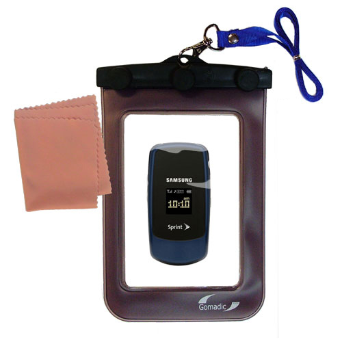 Waterproof Case compatible with the Samsung SPH-M220 to use underwater