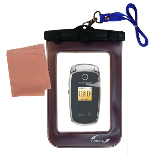 Waterproof Case compatible with the Samsung SPH-M300 to use underwater