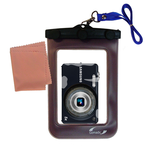 Waterproof Camera Case compatible with the Samsung ST65