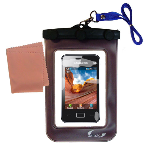 Waterproof Case compatible with the Samsung Star 3 to use underwater