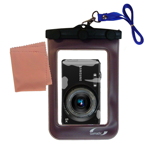 Waterproof Camera Case compatible with the Samsung TL110
