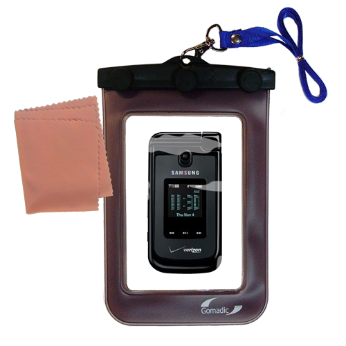 Waterproof Case compatible with the Samsung Zeal to use underwater