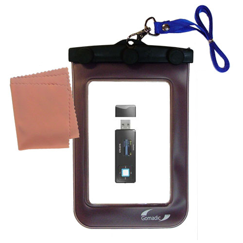 Waterproof Case compatible with the Sandisk Sansa Express to use underwater
