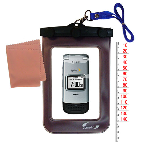 Waterproof Case compatible with the Sanyo Pro 200 to use underwater