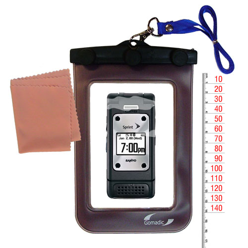 Waterproof Case compatible with the Sanyo Pro 700 to use underwater