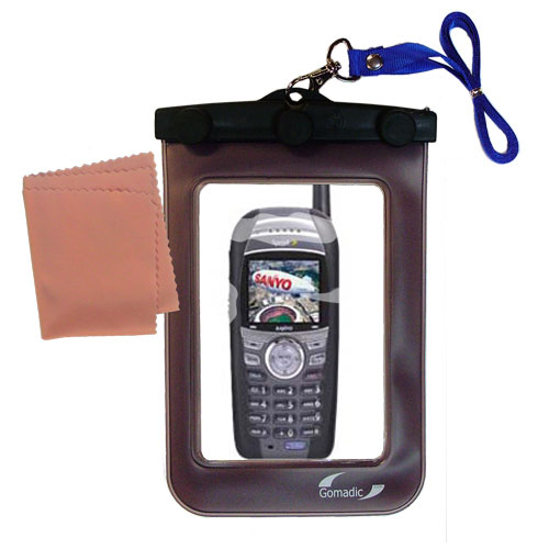 Waterproof Case compatible with the Sanyo RL-4930 to use underwater