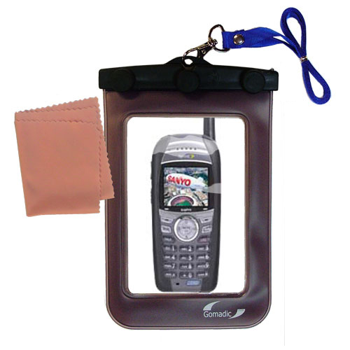 Waterproof Case compatible with the Sanyo SCP-4930 to use underwater