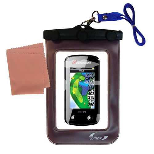 Waterproof Case compatible with the Sonocaddie v500 Golf GPS to use underwater