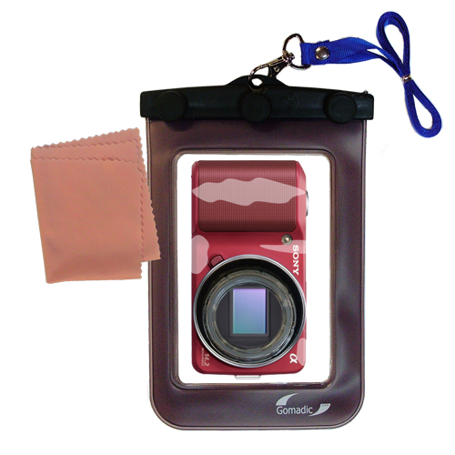 Waterproof Camera Case compatible with the Sony Alpha NEX-3