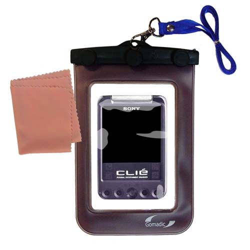 Waterproof Case compatible with the Sony Clie SJ33 to use underwater