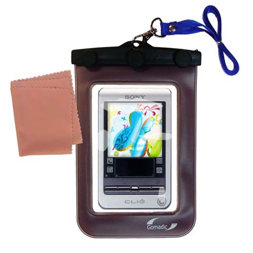 Waterproof Case compatible with the Sony Clie T400 to use underwater