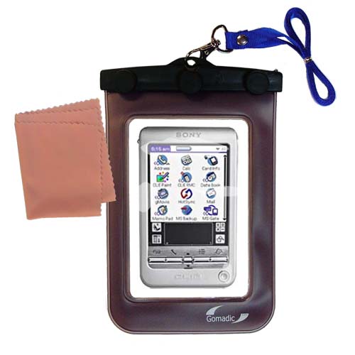 Waterproof Case compatible with the Sony Clie T650C to use underwater