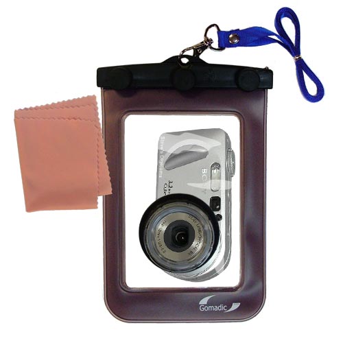 Waterproof Camera Case compatible with the Sony Cyber-shot DSC-P100/LJ