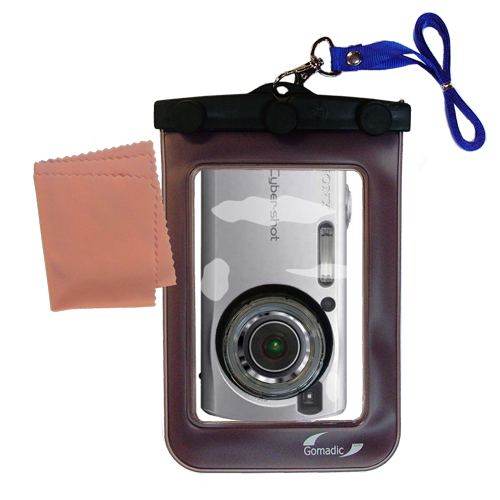 Waterproof Camera Case compatible with the Sony Cyber-shot DSC-S40