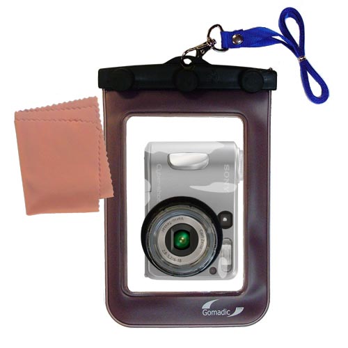 Waterproof Camera Case compatible with the Sony Cyber-shot DSC-S90
