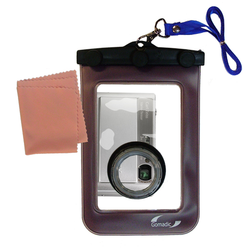 Waterproof Camera Case compatible with the Sony Cyber-shot DSC-T20