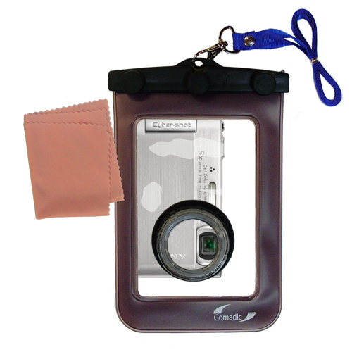 Waterproof Camera Case compatible with the Sony Cyber-shot DSC-T200