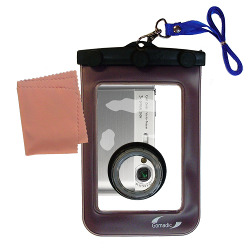 Waterproof Camera Case compatible with the Sony Cyber-shot DSC-T70