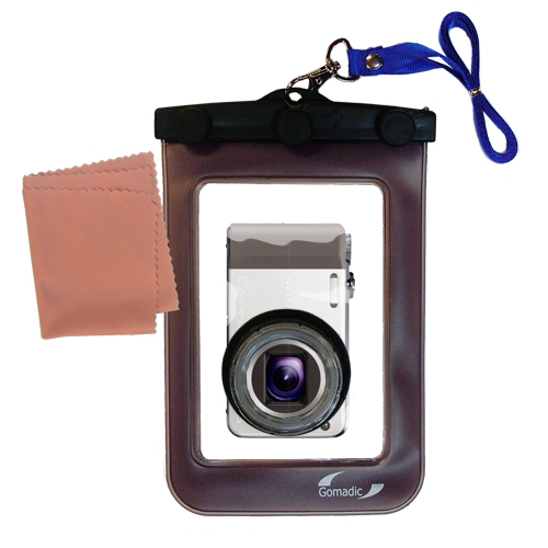 Waterproof Camera Case compatible with the Sony Cyber-shot DSC-TX100V
