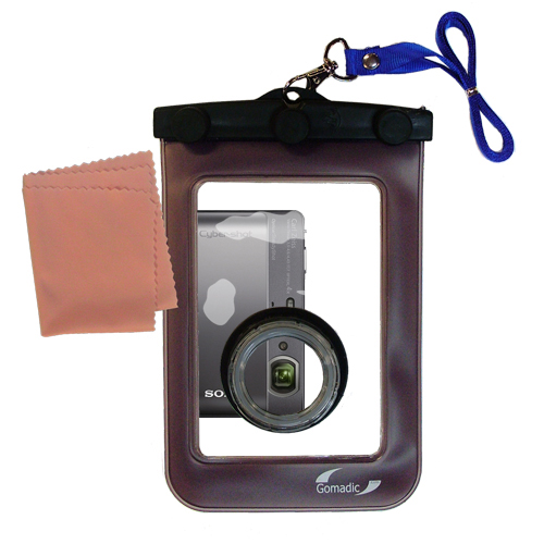 Waterproof Camera Case compatible with the Sony Cyber-shot DSC-TX5