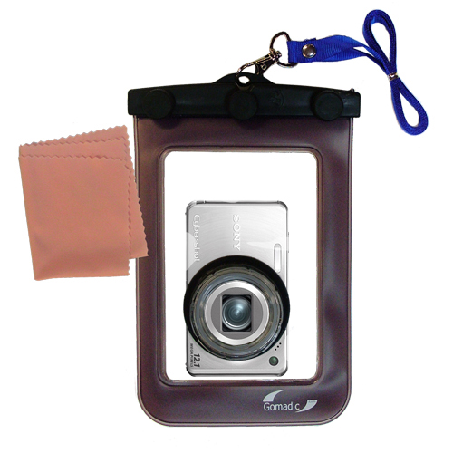 Waterproof Camera Case compatible with the Sony Cyber-shot DSC-W275