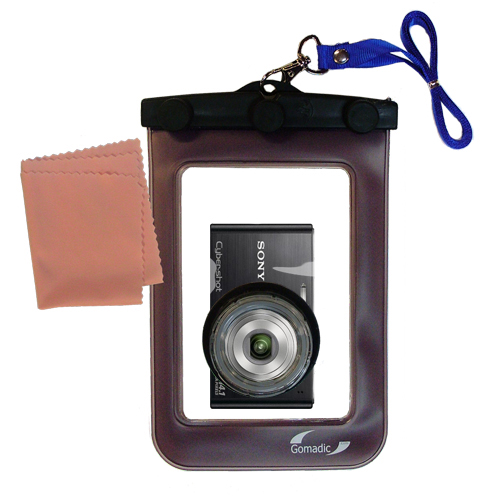 Waterproof Camera Case compatible with the Sony Cyber-shot DSC-W320