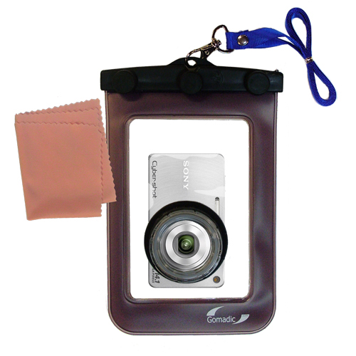 Waterproof Camera Case compatible with the Sony Cyber-shot DSC-W330
