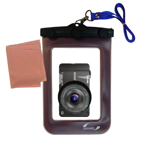 Waterproof Camera Case compatible with the Sony Cyber-shot DSC-WX10
