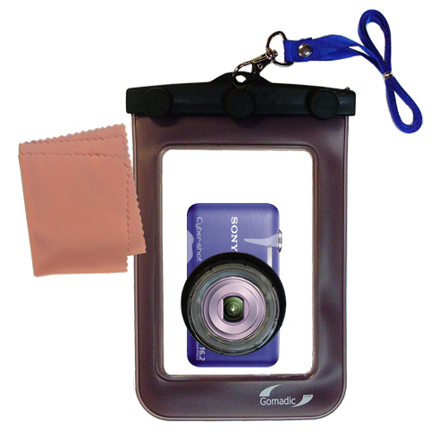 Waterproof Camera Case compatible with the Sony Cyber-shot DSC-WX7