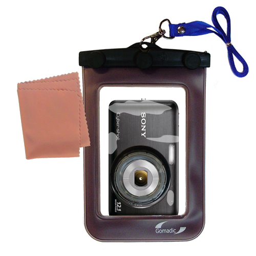 Waterproof Camera Case compatible with the Sony Cyber-shot W310