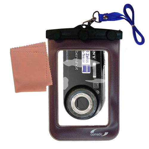 Waterproof Camera Case compatible with the Sony DSC-P120