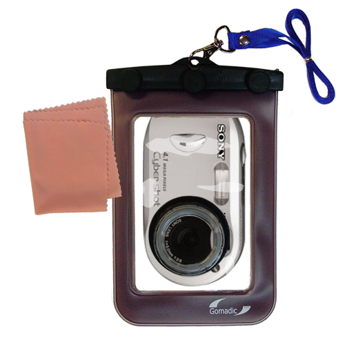 Waterproof Camera Case compatible with the Sony DSC-P41