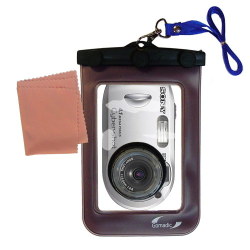 Waterproof Camera Case compatible with the Sony DSC-P43