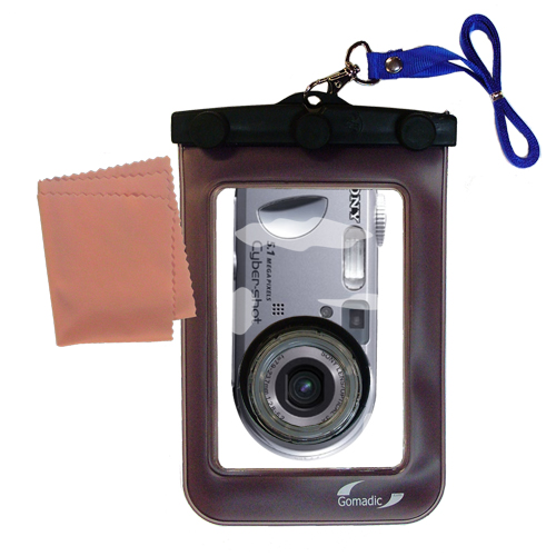 Waterproof Camera Case compatible with the Sony DSC-P93