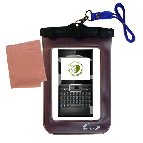 Waterproof Case compatible with the Sony Ericsson Aspen / Aspen A to use underwater
