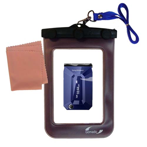 Waterproof Case compatible with the Sony Ericsson BeJoo to use underwater