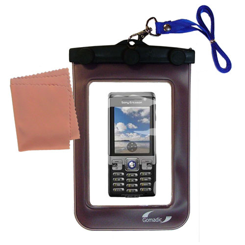 Waterproof Case compatible with the Sony Ericsson C702 C702c to use underwater
