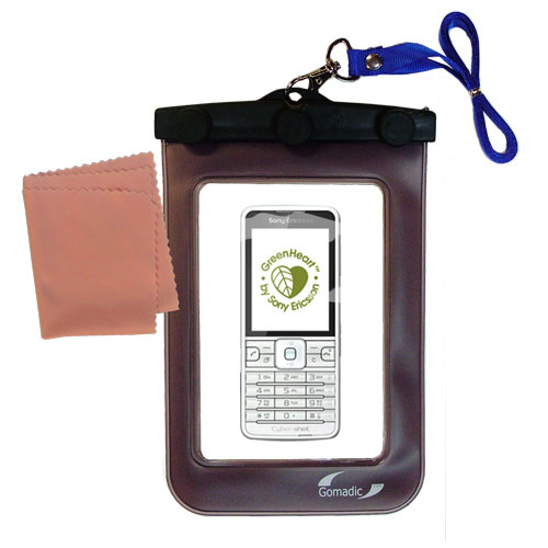 Waterproof Case compatible with the Sony Ericsson GreenHeart to use underwater