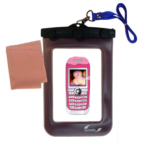 Waterproof Case compatible with the Sony Ericsson J300i to use underwater