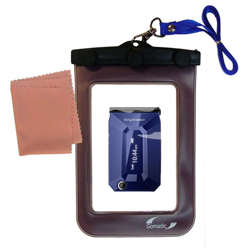 Waterproof Case compatible with the Sony Ericsson Jalou to use underwater